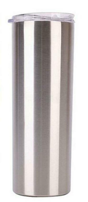 Stainless Steel Skinny Tumblers - 450ml (15oz)